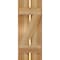 Ekena Millwork Spaced Board-n-Batten Shutters w/Z-Bar, Rough Sawn Western Red Cedar, 11 1/4W x 28H, PR RBS06Z11X028RWR - alternate 2